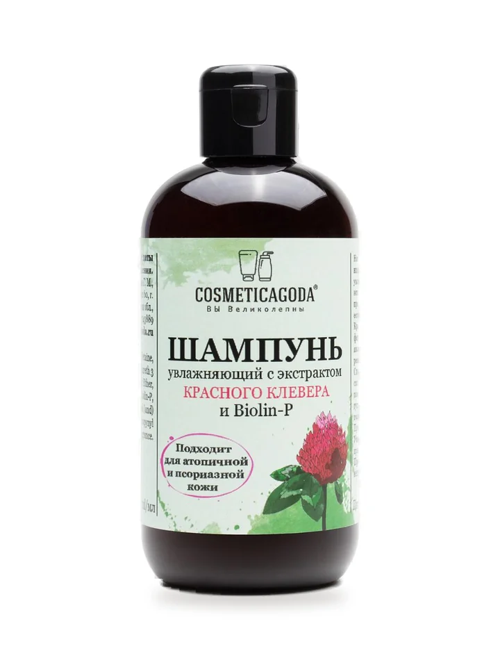 Шампунь без сульфатов с красным клевером